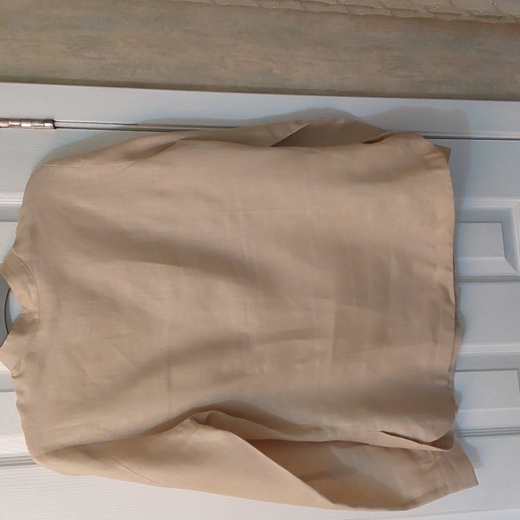 100% Linen  Cleo blouse - Picture 2 of 5